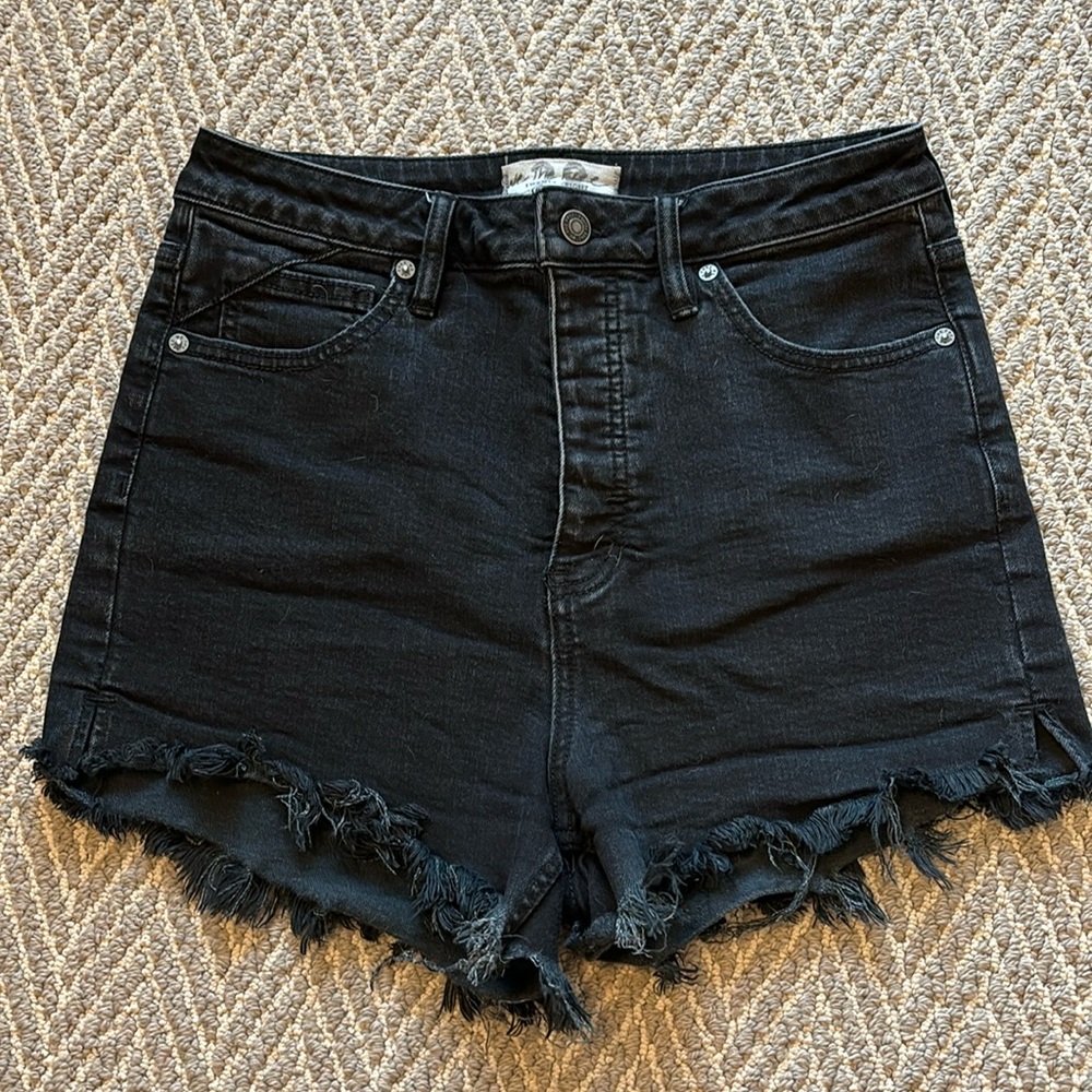 Free People Black Shorts